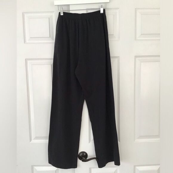 SKIMS NWT Boyfriend Loose Fit Pant Onyx Black Straight Leg Pant - Picture 6 of 7